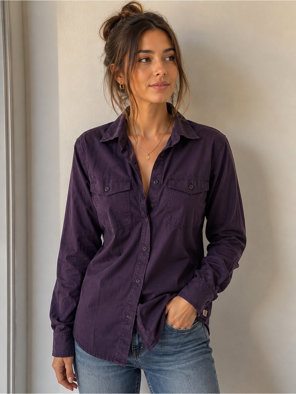 Carhartt Deep Purple Shirt